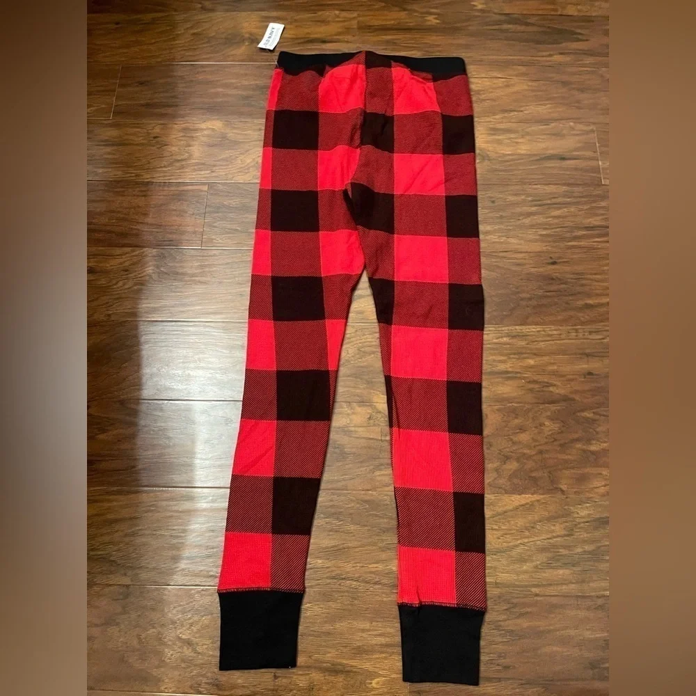 NWT Old Navy Buffalo Plaid Thermal Pants Size S